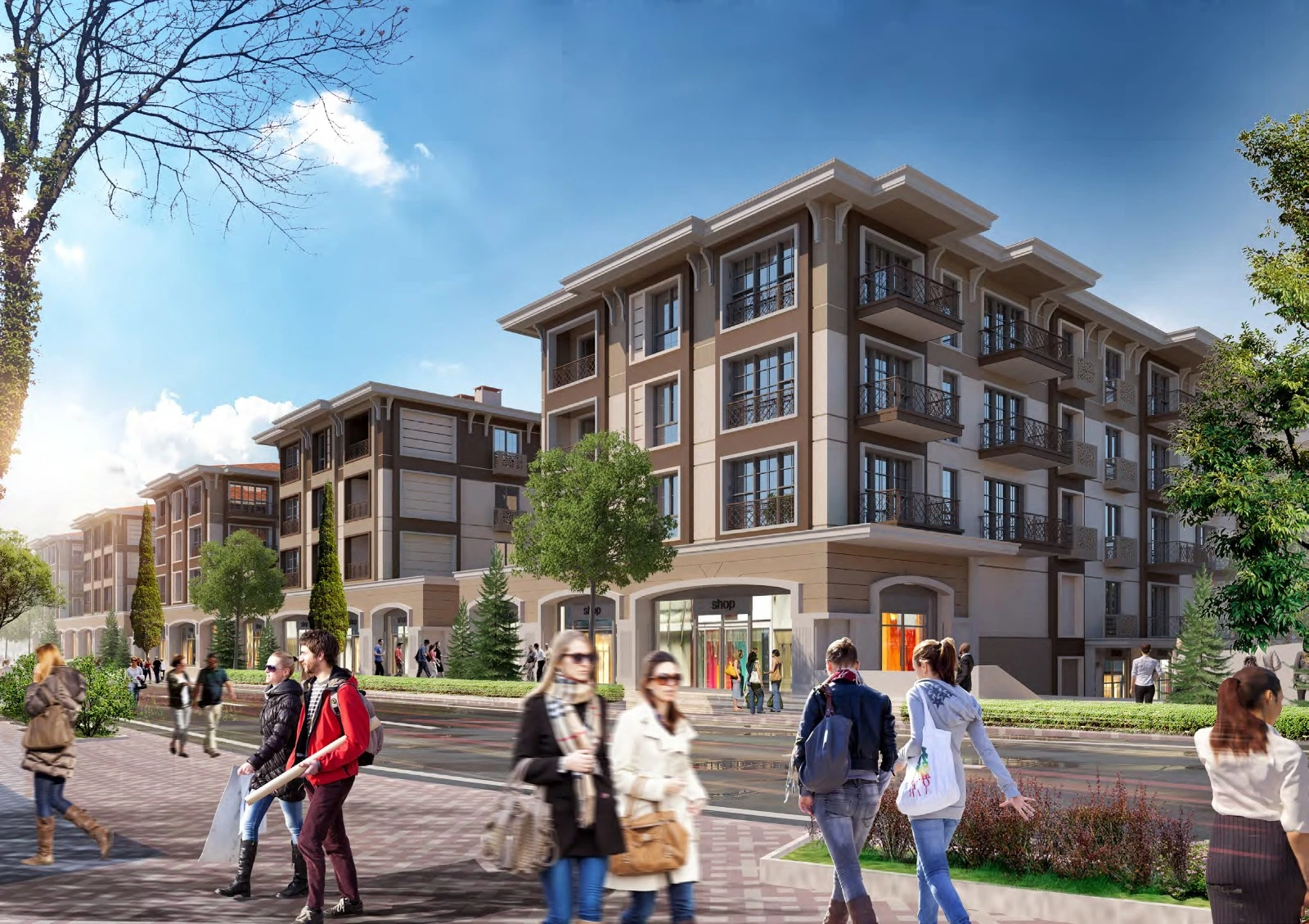 Arnavutluk'ta TOKİ tarafından inşa edilecek deprem konutlarının temeli atıldı